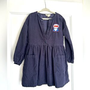 Kids corduroy dress 
Gently used 
Blue